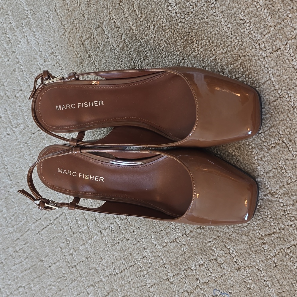 Brown Marc Fisher Heels